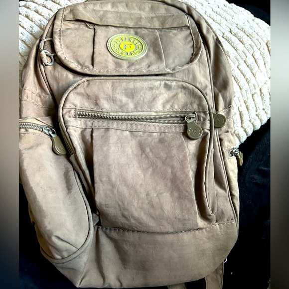 Fantasy beige backpack - Picture 1 of 8
